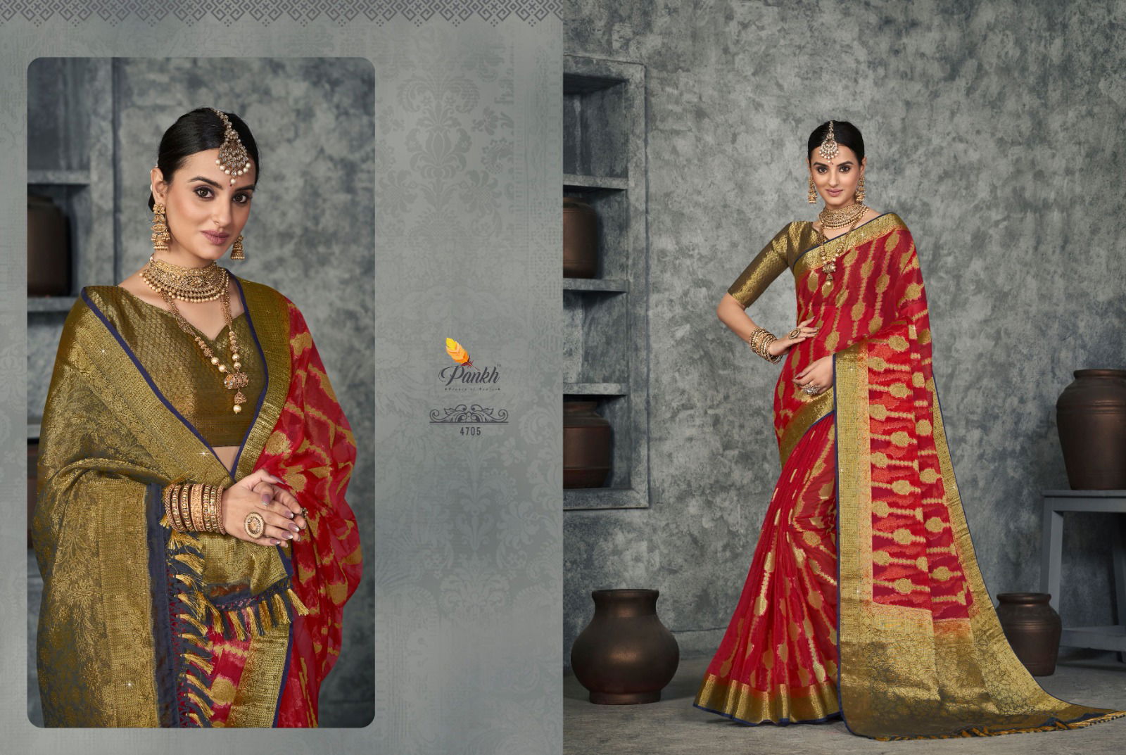 Pankh Suchitra Silk Vol 1 Designer Sarees Catalog
